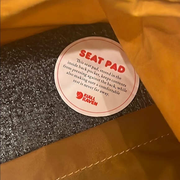 Fjallraven Kånken Burnt Yellow Backpack - Picture 7 of 9